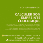 calculateur empreinte ecologique