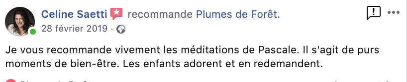 cours meditation ligne