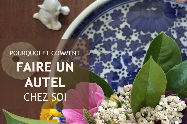 arranger un autel chez soi