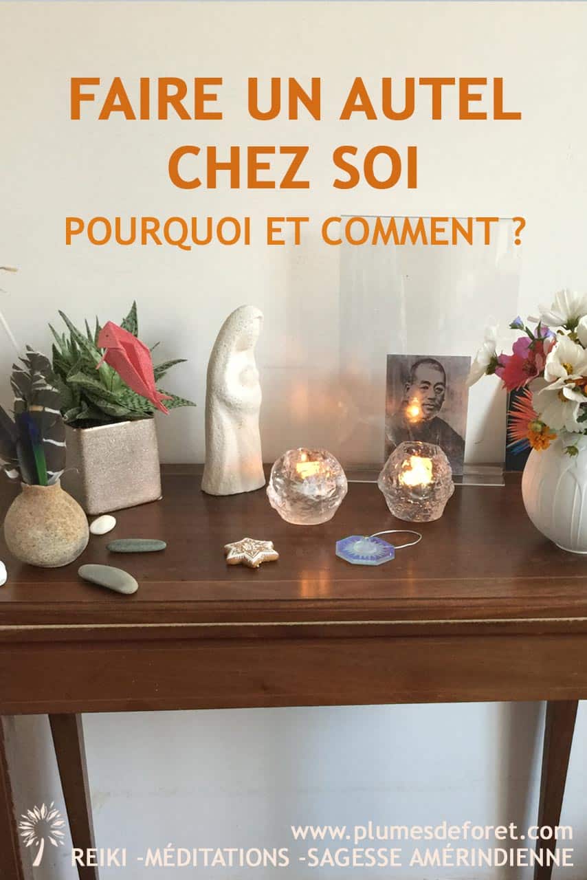 pourquoi faire un autel chez soi ?