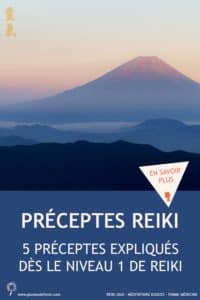 Préceptes Reiki