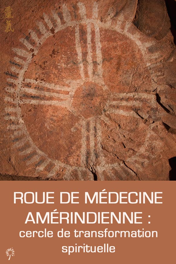 Roue de médecine cercle de vie