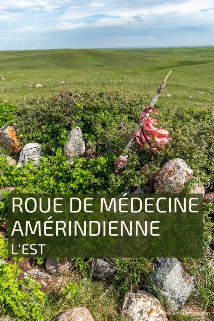 Roue de médecine amérindienne, l'Est